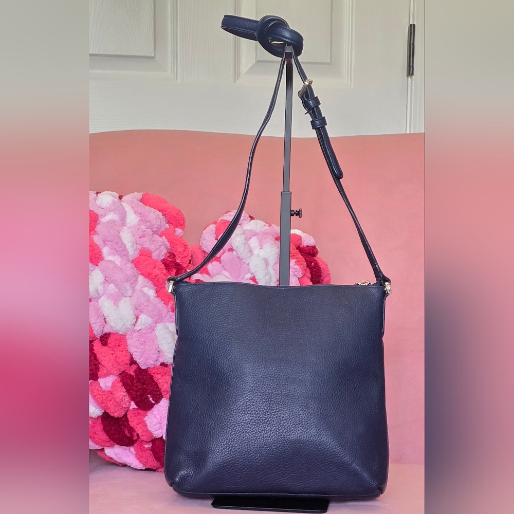 Kate Spade On Purpose Navy Crossbody - Picture 2 of 6